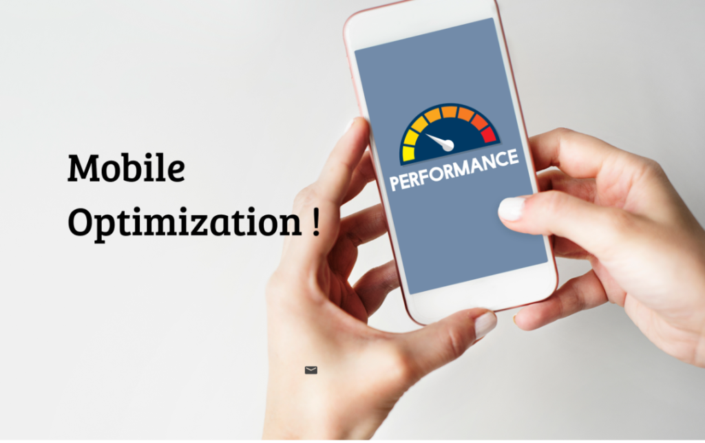 Focus on mobile optimization
